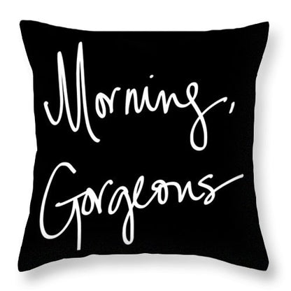 Nordic Style Black and White Velvet Pillow Covers