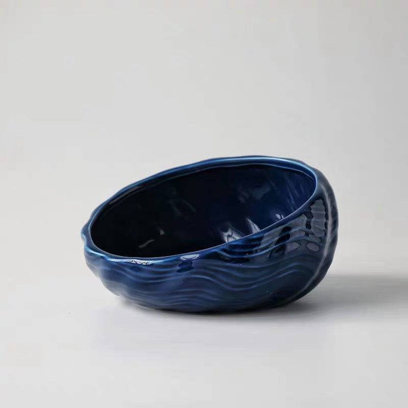 Pet Supplies Elevated Cat and Dog Bowls with Slant Design