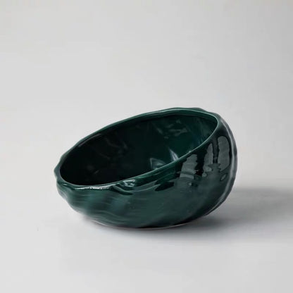 Pet Supplies Elevated Cat and Dog Bowls with Slant Design