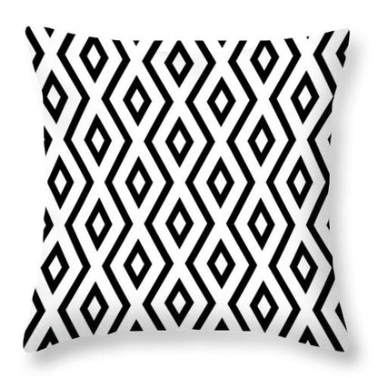 Nordic Style Black and White Velvet Pillow Covers